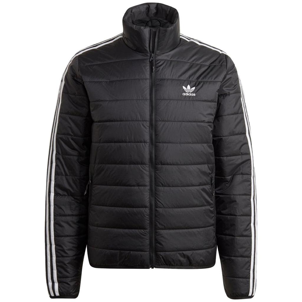 Adidas Originals Padded Stand Collar Puffer Size M Outer HL9212 Jacket, Men's, (Chest 89-92cm), Jacket, Black,