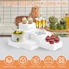 3/6Pcs Acrylic Buffet Riser Food Display Stands Desktop Catering Dessert Cake Party Buffet Jewelry Display Decorating Box