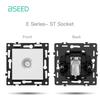 BSEED Plastic Frames Modules HDMI ST TL CAT6 Socket Parts DIY Combination EU FR RU Standard Sockets USB Typle-C Charge E-Series