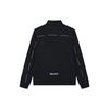 Fila X MAGIC STICK Collaboration Solid Color Stand Collar Casual Zip Long Sleeve Jacket Men Jackets Black F11M329502F-BK