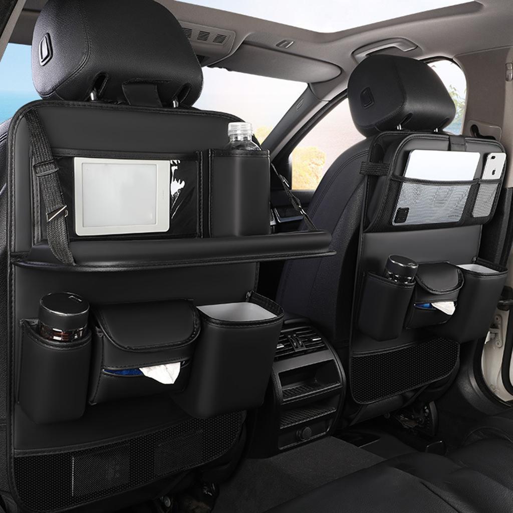 Car Back Seat Organizer Bag with Upper Folding Design Easy to Work for Car Travel Accessories