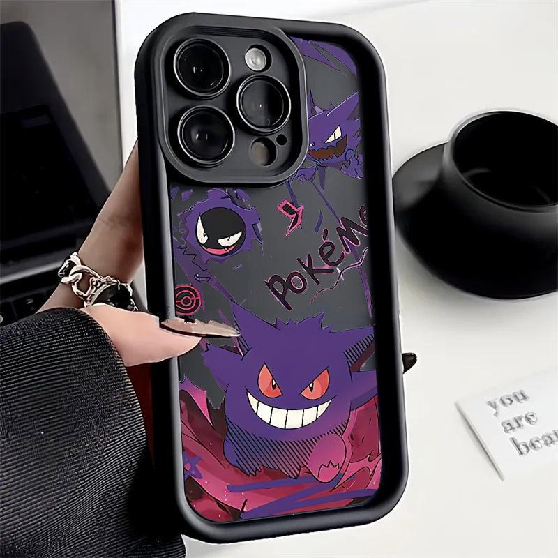 Gengar Minimalist Silicone Case For Xiaomi Redmi 15C 15 13 12 10 14C 13C 12C 10C A5 A3 Note 14 Pro 5G 12 13 Pro Plus 12S Cover