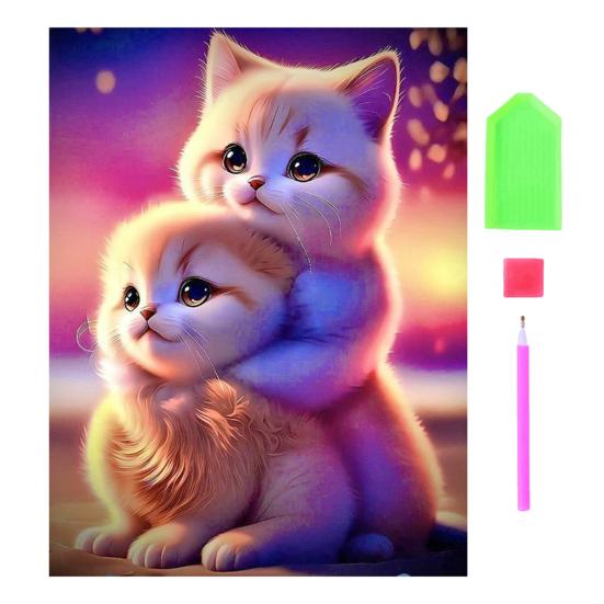 1 комплект 5D набор для рисования стразами повышает креативность, снижает стресс, развивает терпение, рисунок со стразами для всех возрастов