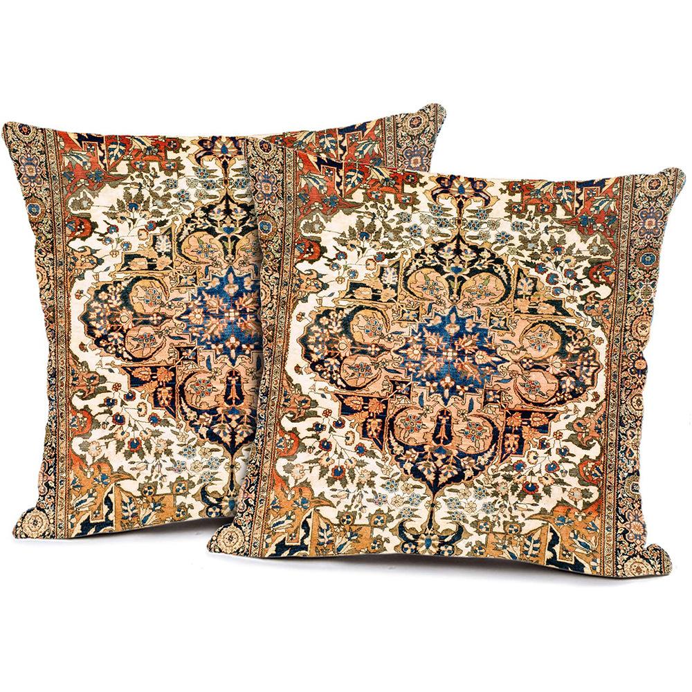 Винтажная подушка с принтом в богемном стиле Ins Style, чехлы для диванных подушек, домашний декор, наволочки