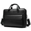 Men's Business Bag Men's Handbag Leather Bag Fashion Cowhide Briefcase Computer Bag Men