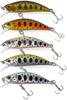 Night Army 5g Trout Minnow Fishing Lure Set Heavy Sinking for Mountain Streams and Light Embankment Fishing (5 Colors), Type, (Yamame Color)