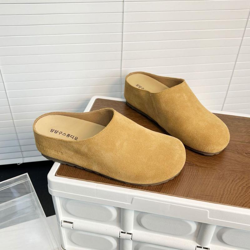 Ретро Баотоу женские летние новые мягкая подошва повседневные универсальные с юбкой повседневные полушлепанцы