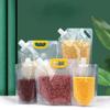 10pcs Rice Sealing Bag Grains Packaging Bag Moisture-proof Insect-proof Thickened Portable Transparent Food-grade Storage Bag