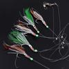 Luminous Sabiki Soft Fishing Lure Hook Octopus Shaped Feather Fishing String Hook