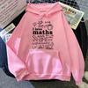 Новая Мужская Худи Matematicas с Капюшоном Свободная Толстовка с Графическим Принтом I Love Math для Учителя Математики Студента Уличная Одежда Подарок
