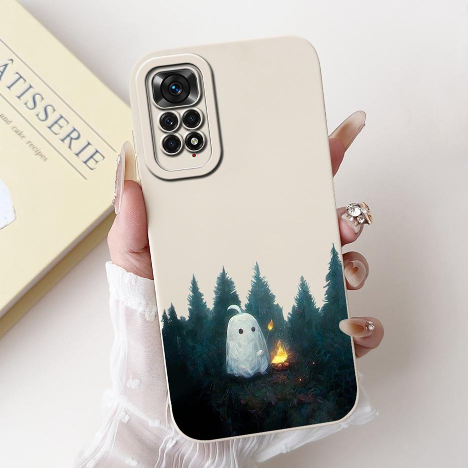 For Xiaomi Redmi Note 11 4G Case Redmi Note 11S Stylish Candy Painted Cover Soft TPU Phone Case For Redmi Note 11 Pro Plus Shell
