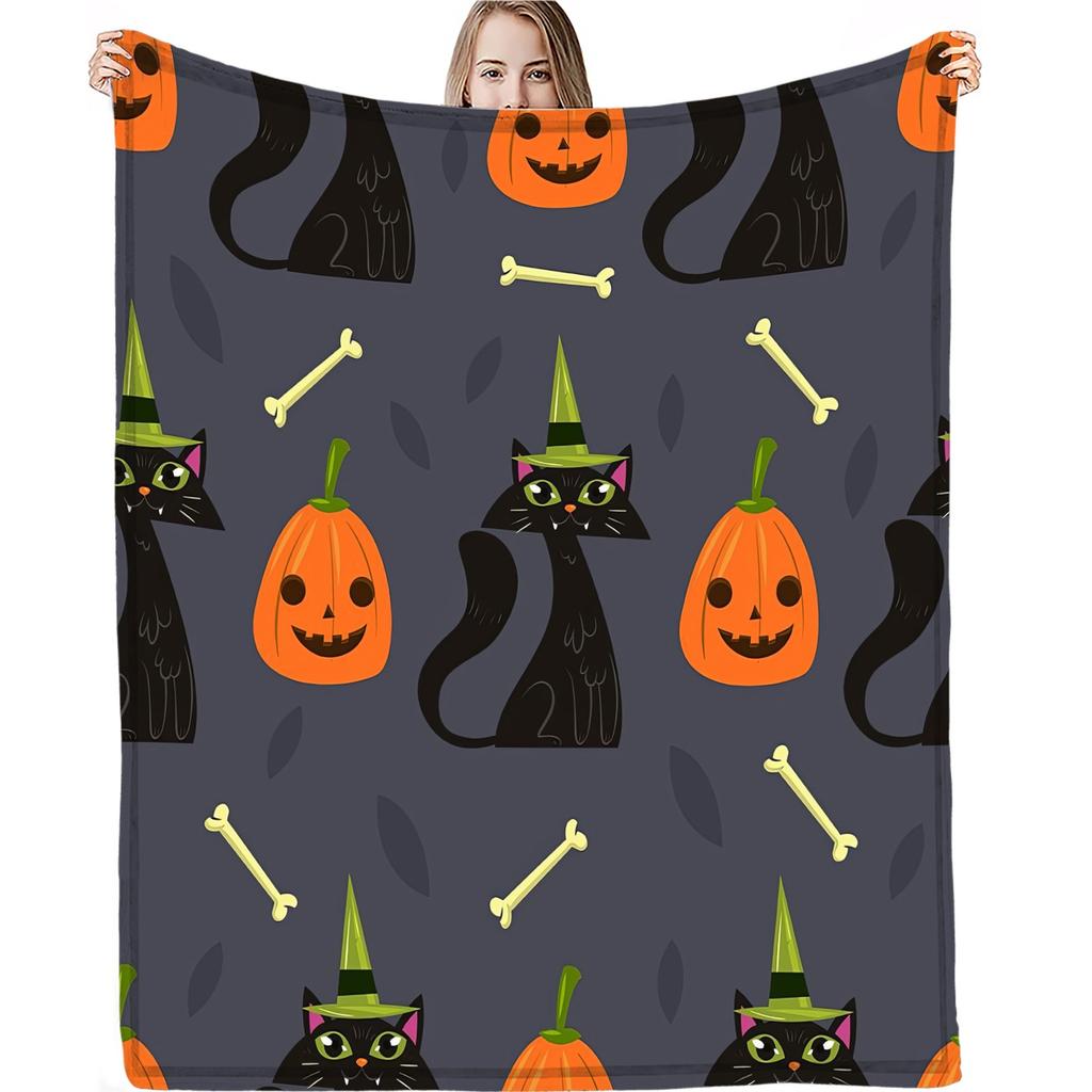 Halloween Print Blanket