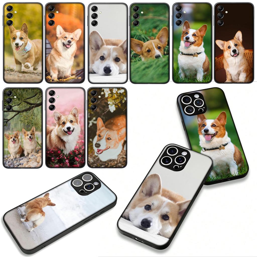 Чехол для Xiaomi Poco F7 F6 F8 Ultra F5 X7 X6 X5 X3 NFC M7 M6 Pro C85 C75 C65 C71 C61 Чехол для телефона Собака Питомец Корги Обои