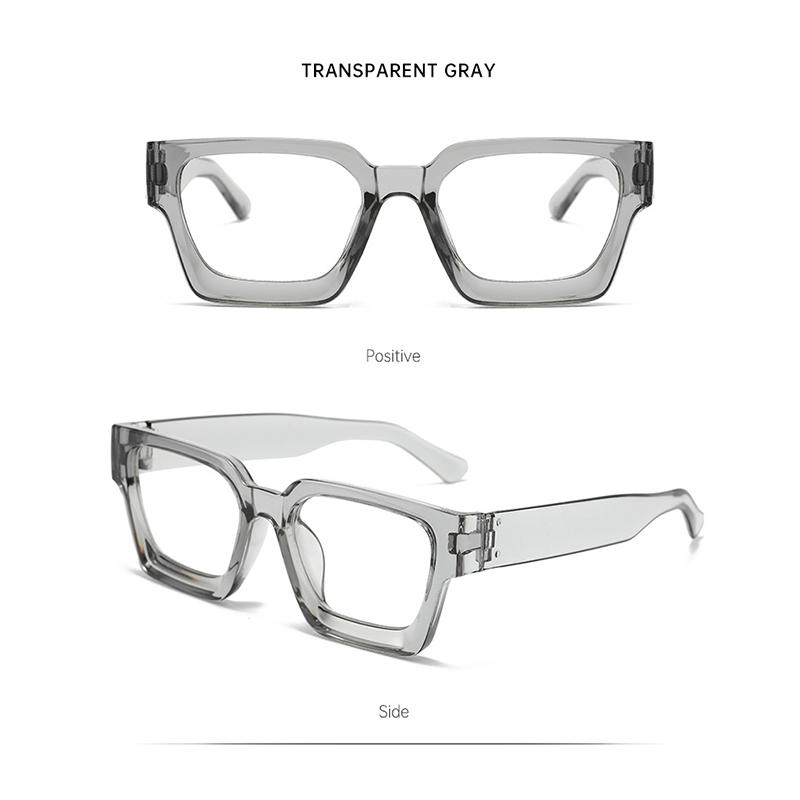 Классические Модные Квадратные Очки для Женщин и Мужчин с Полной Оправой, Защита от Солнца, Очки для Повседневной Жизни, Аксессуары для Очков, Подарок