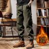 Retro Tooling Pants Men's Loose Straight Tie Harlan Pants Autumn and Winter Casual Pants