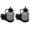 VidaXL 2x Sand Filter Pumps Filtration Pump Filtration System Above Ground In-Ground Pool Pond 277090