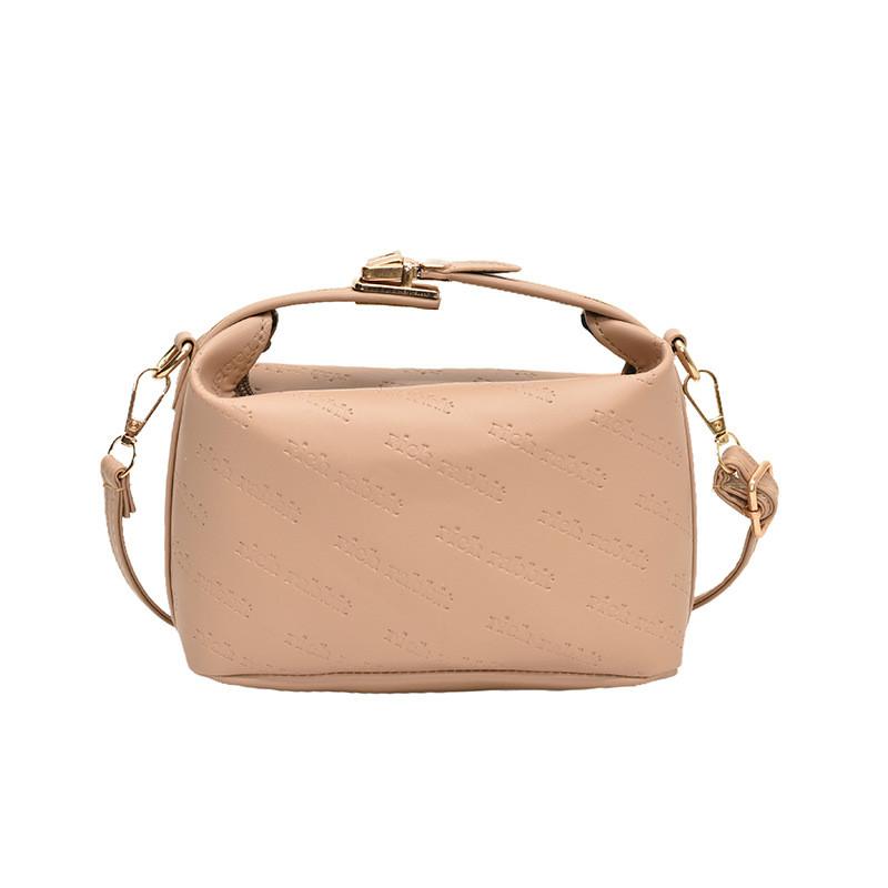 Pillow Shape Solid Color Singleshoulder Crossbody Bag Handbag Women Fashion