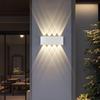 Waterproof LED Outdoor Wall Lamp, Single Head Up/Down Spotlight for Courtyard, Bedroom, Corridor, Hallway