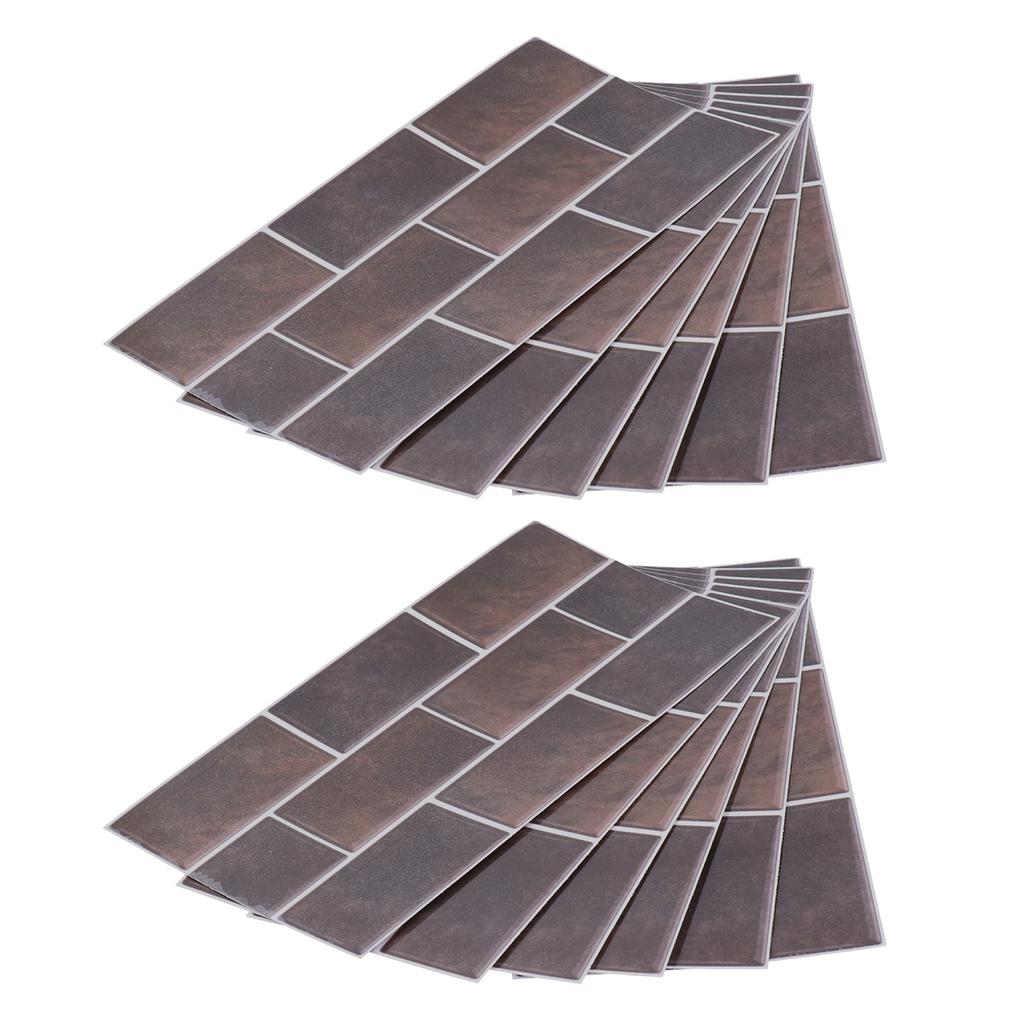 2 комплекта наклеек на плитку Ретро Классические Самоклеящиеся Водонепроницаемые Наклейки Декор для стен кухни ванной(FG01