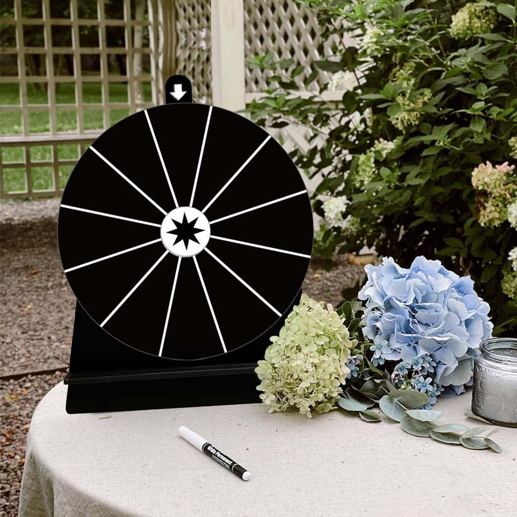 Rotating Wheel Interactive Stable with Stand Prize Wheel for Office Entertainment Drinking Props Commercial Party Supplies