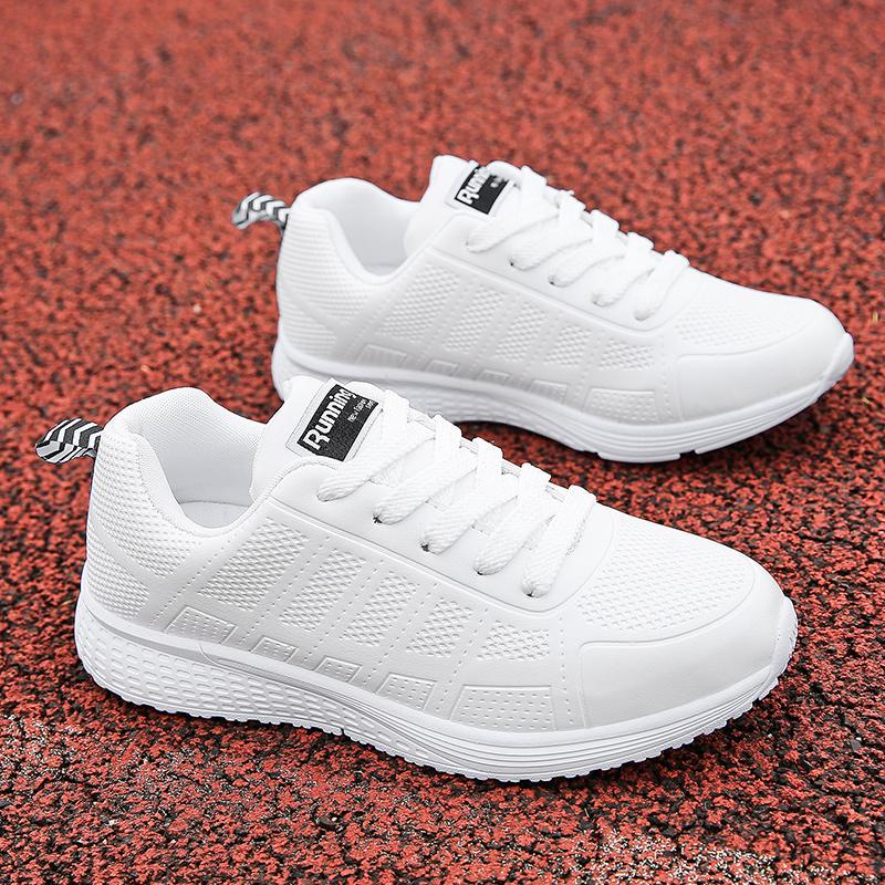 Fashion Women Sneakers Soft Vulcanize Shoes Leather Tenis Feminino Comfortable Sneakers for Moms Sports Trends Casual Female