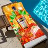 Оранжевый арт A-AperolS Полотенце Пляжное Быстросохнущее Мягкое Бассейн Полотенца Подарок для S-Spritzs-S Путешествия Тренажерный зал Душ Кемпинг спорт