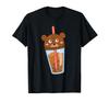 Cute Anime Bear Bubble Tea, Milk Tea Lover T-Shirt