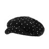Face Slimming Design Painter Hat Retro Octagonal Hat Versatile Cloud Beret  for Women
