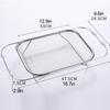 Over The Sink Colander Stainless Steel Extendable Draining Container Kitchen Fruit Colanders For Kitchen Apartment Home Cooks