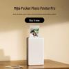 Карманный фотопринтер Xiaomi Mijia Pocket Photo Printer Pro, китайская вилка (адаптер в комплекте)