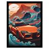 Коллекция Wave Автомобили Wave Zupra Рамка Плакат