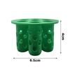 Easy Setup Garden Nursery Pot 7-Hole Plant Growing Tool  for Flowering Plants Compact Green Tray