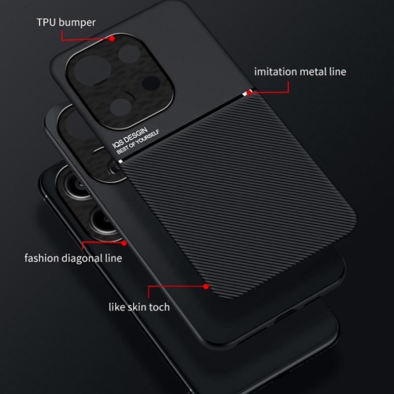 Slim Lightweight Leather Magnetic Shockproof Case for Redmi Note 13 12T 12S 12R 12 11T 11E 11S Pro Plus 5G 4G Phone Accessories