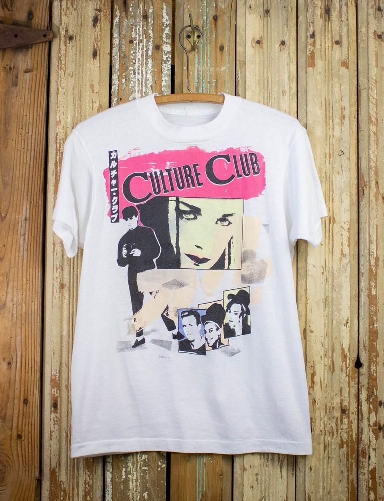 Винтажная футболка унисекс Culture Club Church of the Poison Mind Черная