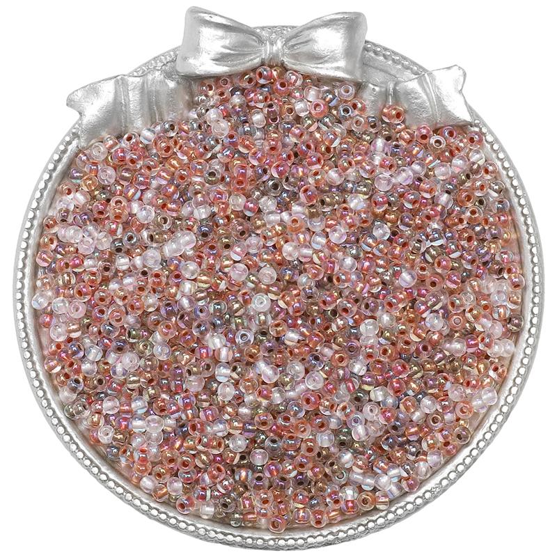 Высококачественные стеклянные бусины, иллюзорный жемчуг, светлое крашение, бусины для серег, браслетов, ювелирных изделий своими руками, изготовление аксессуаров