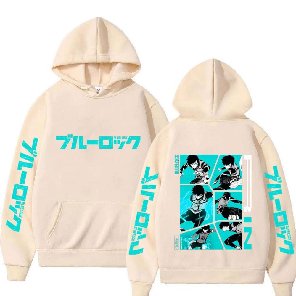 Blue Lock Itoshi Rin Men Hoodie New Fashion Women Sweatshirt Cartoon Japan Style Anime Spring Autumn Couple Pullover Tops