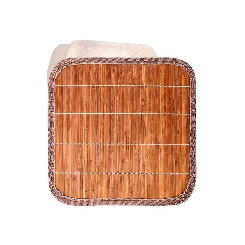 Бамбуковая охлаждающая подушка для сиденья: Всесезонная подушка для офисного кресла