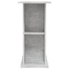 Vidaxl Szafka Pod Akwarium, Szarość Betonu, 75X36X72,5 Cm