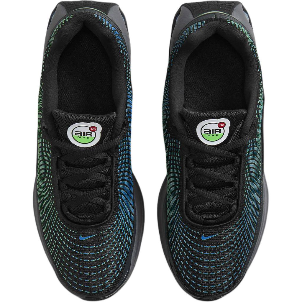 Nike Air Max DN GS Hyper Cobalt Rage Green Kids Sneakers Black White FB8987-010