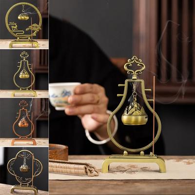 Благовония из цинкового сплава в китайском стиле для ароматерапии в помещении, креативное сжигание благовоний, подарки