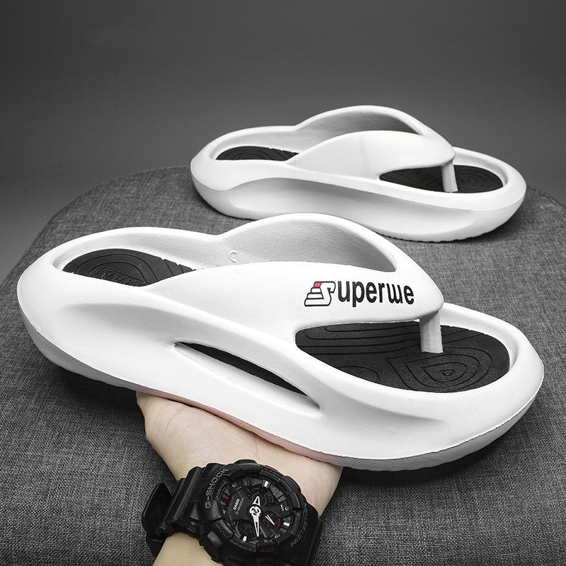 Мужские шлепанцы EVA на толстой подошве 2023 года — трендовая летняя мода