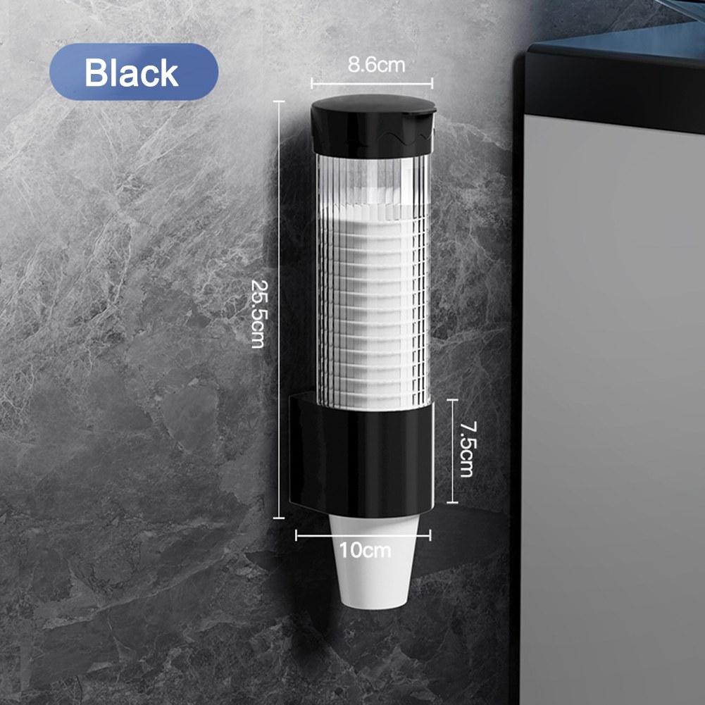 Диспенсер для одноразовых бумажных стаканчиков настенный держатель для одноразовых бумажных стаканчиков автоматический съемник контейнер для бумажных стаканчиков