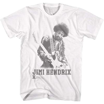 Американская классика Джими Хендрикс - Мужская футболка с принтом 'Ghost Jimi'