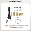 Fixed GEM Craft Applicator with 7 Tips for Card Making Clothes Embossing Pink