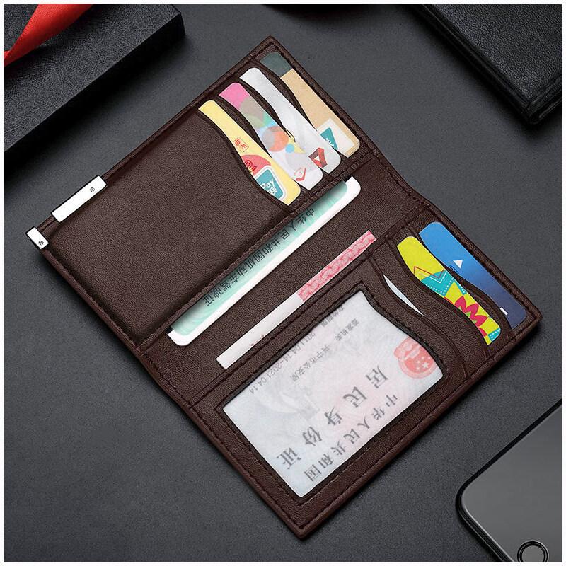 Простота, модные кошельки для карт из натуральной кожи, мужские тонкие держатели для кредитных карт, тонкий держатель для VIP-карт, костюм, деловые мужские аксессуары