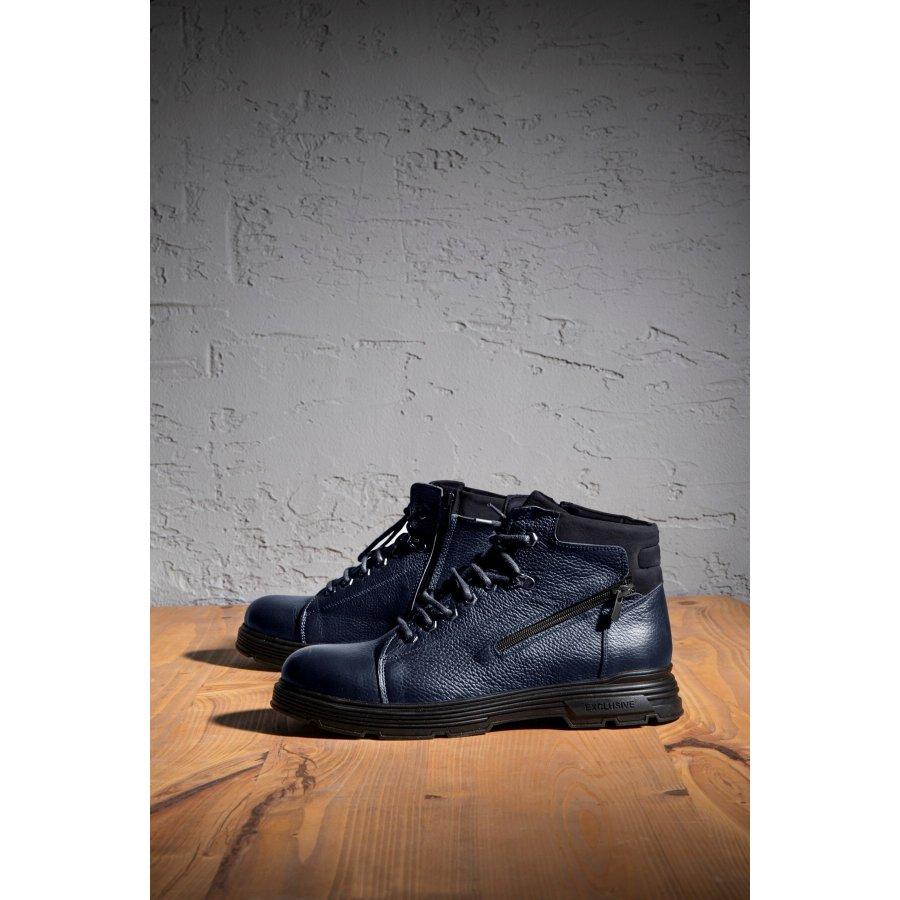 Men's Genuine Leather Rubber Sole Casual Stylish Boots