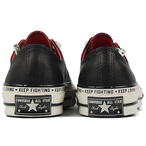 Chuck 70 Wmns Converse Low Love Graphic - Black Womens 563473C