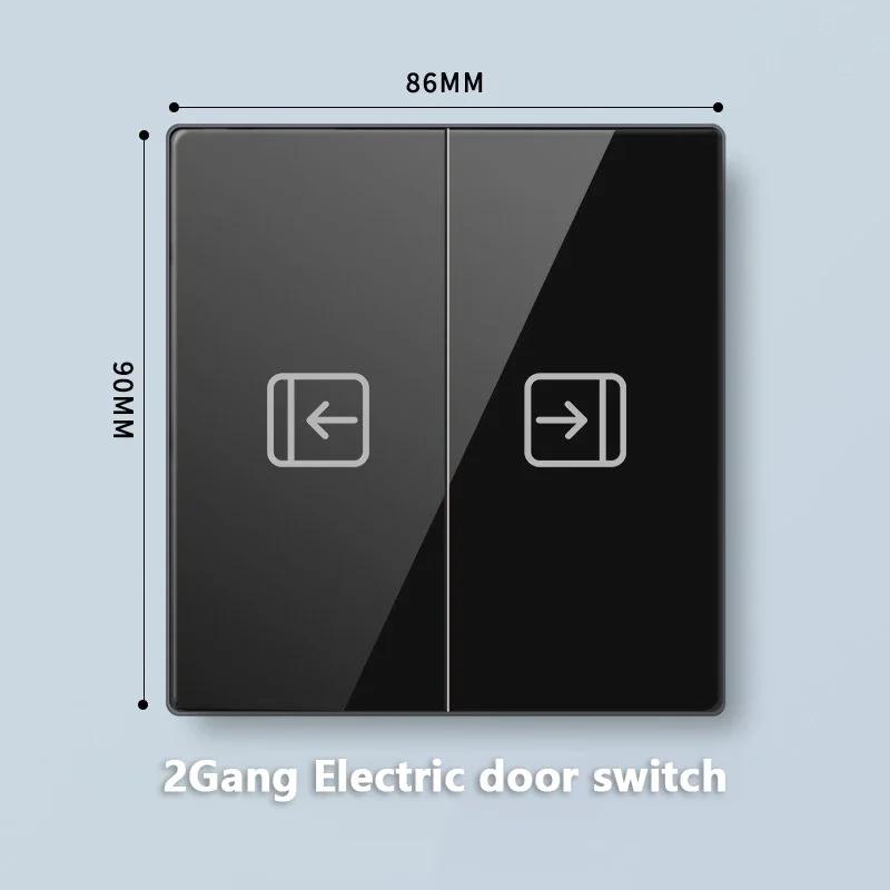 Стандарт Великобритании 20 Вт Type-C розетка для быстрой зарядки универсальный настенный выключатель света на 2 направления, черное закаленное стекло двойная 3-контактная USB розетка