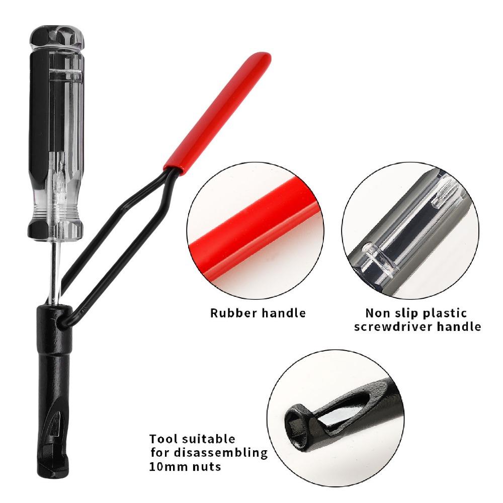 2PCS 10mm Valve Adjustment Tool Valve Lapping Tool Tune Hydraulic Valve Clearance