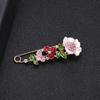Safety Pin Collar Buckle Anti-exposure Accessory Brooch Fashionable And Versatile Brooch